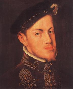 安東尼斯 莫爾 範 達索斯特 Portrait of the Philip II, King of Spain 安東尼斯 莫爾 範 達索斯特 Portrait of the Philip II, King of Spain